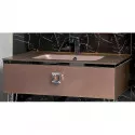 Тумба под раковину Boheme Armadi Art Lucido 80 770-080-PU подвесная Лиловая