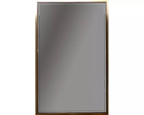 Приобрести Зеркало Boheme Armadi Art Monaco 70 566-BG с подсветкой Черный глянец Золото в магазине сантехники Santeh-Crystal.ru