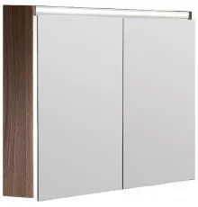 Зеркальный шкаф Boheme Armadi Art Vallessi 80 547-D с подсветкой Dark oak