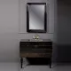 Купить Зеркало Boheme Armadi Art Terso 70 557 с подсветкой Черный глянец в магазине сантехники Santeh-Crystal.ru