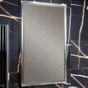 Зеркало Boheme Armadi Art Monaco 70 566-BCR с подсветкой Черный глянец Хром