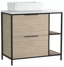 Тумба под раковину Cersanit Bosquet 80 63012 Дуб