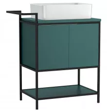 Тумба под раковину Cersanit Botanique 80 63014 Зеленая