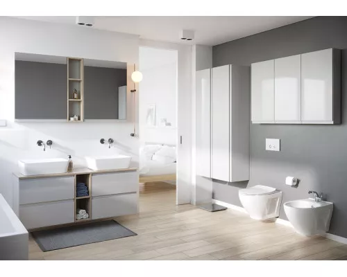 Купить Полка Cersanit Moduo 20 SB-MD-MOD20-SZ Дуб в магазине сантехники Santeh-Crystal.ru