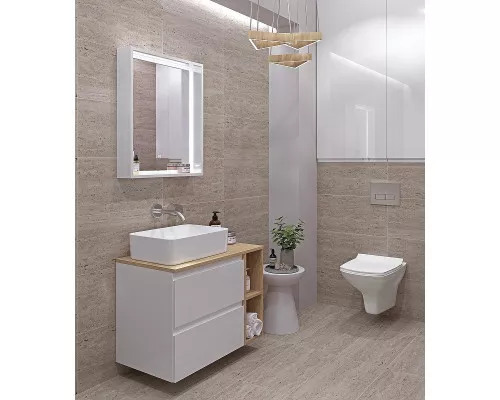 Купить Полка Cersanit Moduo 20 SB-MD-MOD20-SZ Дуб в магазине сантехники Santeh-Crystal.ru