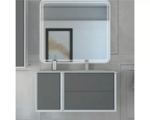 Тумба под раковину Cezares Bellagio 70 55301 подвесная Grigio nuvola