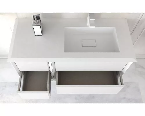 Приобрести Тумба Cezares Bellagio 35 54717 подвесная Bianco Opaco в магазине сантехники Santeh-Crystal.ru