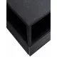Заказать Консоль под раковину Cezares Cadro 120 CADRO-120/46/30-1C-SO-MET-ST Черная матовая в магазине сантехники Santeh-Crystal.ru