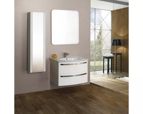 Заказать Тумба под раковину Cezares Comfort 75 54356 подвесная Bianco lucido в магазине сантехники Santeh-Crystal.ru