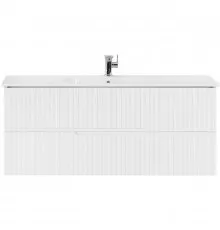 Тумба под раковину Cezares Duet 120 DUET-1200-2C-SO-BL подвесная Bianco Lucido