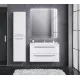 Заказать Тумба под раковину Cezares Eco 75 ECO-750-2C-SO-BL подвесная Bianco Lucido в магазине сантехники Santeh-Crystal.ru