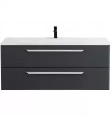 Тумба под раковину Cezares Eco 120 ECO-1200-2C-SO-GR-P подвесная Grafito