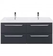 Тумба под раковину Cezares Eco 120 ECO-1200-4C-SO-2-GR-P подвесная Grafito