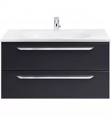 Тумба под раковину Cezares Eco 75 ECO-750-2C-SO-GR-P подвесная Grafito