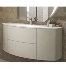 Тумба под раковину Cezares Eden 121 54417 подвесная Grigio natura