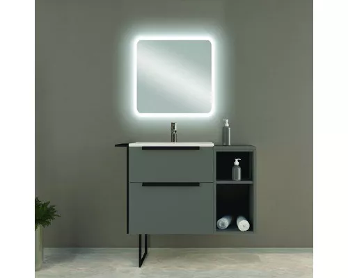 Заказать Полка Cezares Urban 30 55166 Grigio opaco в магазине сантехники Santeh-Crystal.ru