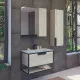 Купить Тумба с раковиной Comforty Бонн 75 00-00008475 подвесная Дуб дымчатый в магазине сантехники Santeh-Crystal.ru