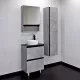Приобрести Тумба с раковиной Comforty Эдинбург 60Н 00-00004767 Бетон светлый в магазине сантехники Santeh-Crystal.ru