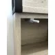 Заказать Шкаф пенал Comforty Мальме 35 00-00000825 подвесной Дуб дымчатый в магазине сантехники Santeh-Crystal.ru