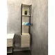Заказать Шкаф пенал Comforty Мальме 35 00-00000825 подвесной Дуб дымчатый в магазине сантехники Santeh-Crystal.ru