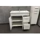 Заказать Тумба с раковиной Comforty Модена М-90 00-00001644 Белая матовая в магазине сантехники Santeh-Crystal.ru