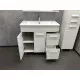 Заказать Тумба с раковиной Comforty Модена М-90 00-00001644 Белая матовая в магазине сантехники Santeh-Crystal.ru