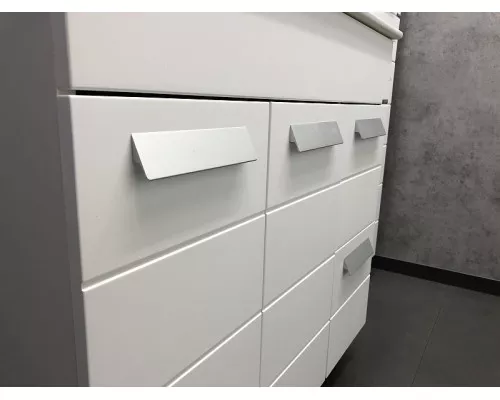 Заказать Тумба с раковиной Comforty Модена М-90 00-00001644 Белая матовая в магазине сантехники Santeh-Crystal.ru