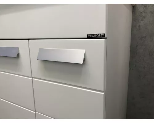 Заказать Тумба с раковиной Comforty Модена М-90 00-00001644 Белая матовая в магазине сантехники Santeh-Crystal.ru