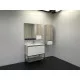 Заказать Зеркальный шкаф Comforty Страсбург 90 00-00006573 Дуб дымчатый в магазине сантехники Santeh-Crystal.ru