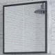 Приобрести Зеркальный шкаф Corozo Айрон 60 SD-00000278 Черный антик в магазине сантехники Santeh-Crystal.ru