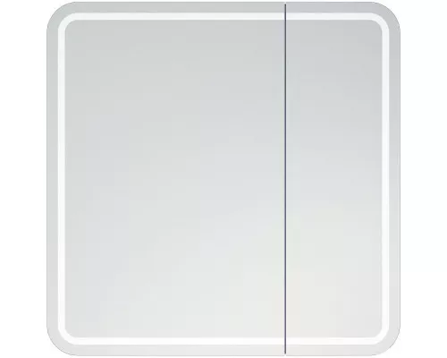 Приобрести Зеркальный шкаф Corozo Алабама 80/С SD-00000902 с подсветкой Белый в магазине сантехники Santeh-Crystal.ru