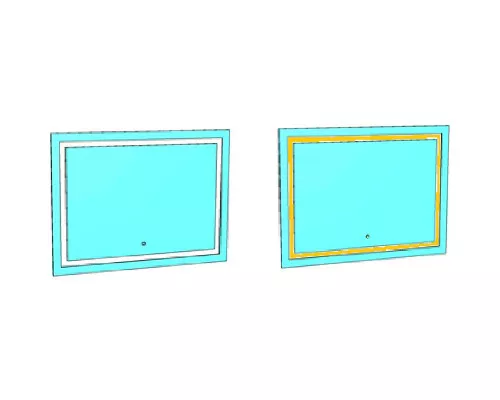 Купить Зеркало Corozo Барго 100 SD-00000804 с подсветкой с сенсорным выключателем в магазине сантехники Santeh-Crystal.ru
