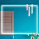 Купить Зеркало Corozo Барго 100 SD-00000804 с подсветкой с сенсорным выключателем в магазине сантехники Santeh-Crystal.ru