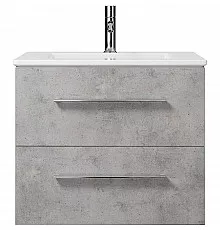 Тумба под раковину Creto Ares 60 10-1161B подвесная Серый Бетон