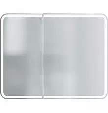 Зеркальный шкаф Creto Eles 100 20-1000800WH с подсветкой Белый