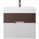 Тумба под раковину Creto Malibu 60 7-1077CS подвесная Chocolate Soft Тумба под раковину Creto Malibu 60 7-1077CS подвесная Chocolate Soft