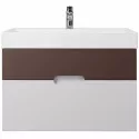 Тумба под раковину Creto Malibu 80 7-1078CS подвесная Chocolate Soft Тумба под раковину Creto Malibu 80 7-1078CS подвесная Chocolate Soft