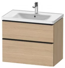 Тумба под раковину Duravit D-Neo 80 DE435503030 подвесная Дуб натуральный