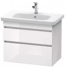 Тумба под раковину Duravit Durastyle 80 Белая глянцевая