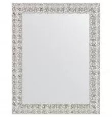 Зеркало Evoform Definite 48х38 BY 3004 в багетной раме - Мозаика хром 46 мм