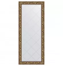 Зеркало Evoform Exclusive-G Floor 203х84 BY 6324 с гравировкой в багетной раме - Византия золото 99 мм