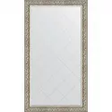 Зеркало Evoform Exclusive-G Floor 205х115 BY 6374 с гравировкой в багетной раме - Барокко серебро 106 мм Зеркало Evoform Exclusive-G Floor 205х115 BY 6374 с гравировкой в багетной раме - Барокко серебро 106 мм