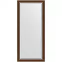 Зеркало Evoform Exclusive 162х72 BY 1207 с фацетом в багетной раме - Орех 65 мм Зеркало Evoform Exclusive 162х72 BY 1207 с фацетом в багетной раме - Орех 65 мм