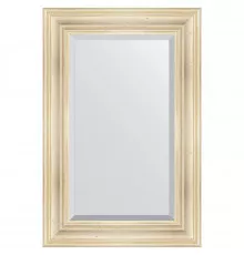 Зеркало Evoform Exclusive 89х59 BY 3419 с фацетом в багетной раме - Травленое серебро 99 мм