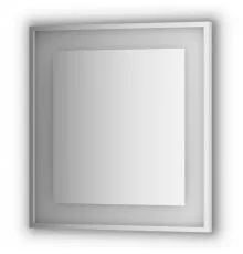 Зеркало Evoform Ledside 75х70 Сталь