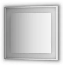 Зеркало Evoform Ledside 75х80 Сталь