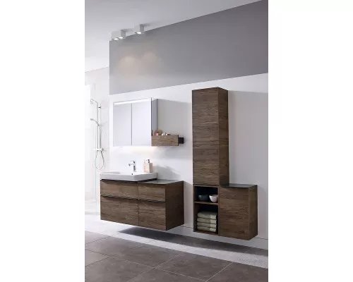 Приобрести Зеркальный шкаф Geberit Smyle Square 60 500.273.00.1 подвесной Белый в магазине сантехники Santeh-Crystal.ru