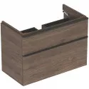 Тумба под раковину Geberit Smyle Square 80 500.354.JR.1 подвесная Пекан