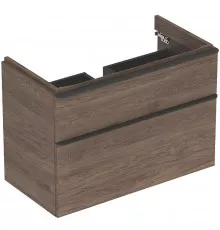 Тумба под раковину Geberit Smyle Square 80 500.354.JR.1 подвесная Пекан