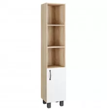 Шкаф пенал Grossman Флай 30 R 303001 Дуб сонома Белый